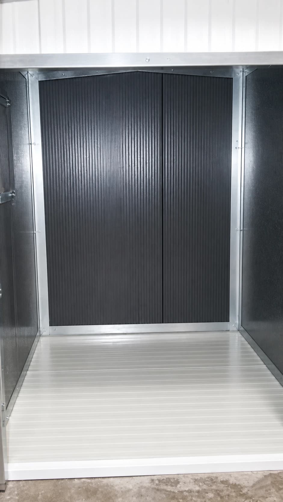 Interior of an insulated-panel structure